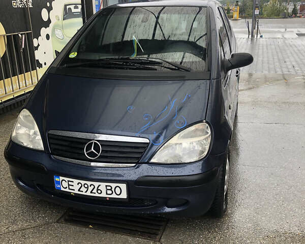 Синій Мерседес А клас, об'ємом двигуна 1.69 л та пробігом 220 тис. км за 4000 $, фото 1 на Automoto.ua