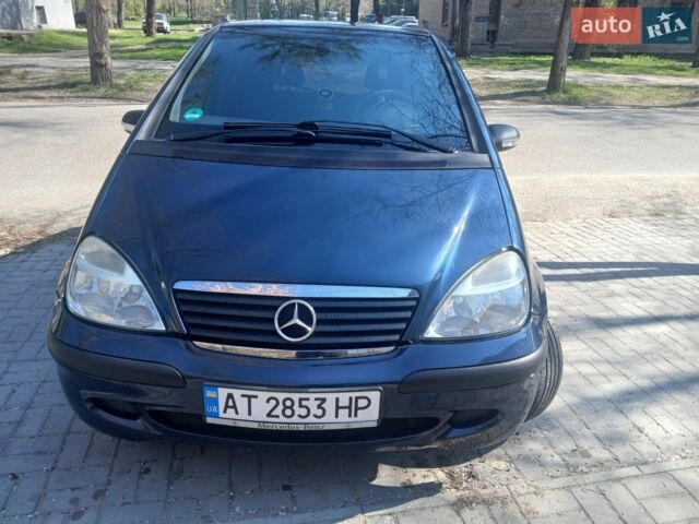 Синій Мерседес А клас, об'ємом двигуна 1.4 л та пробігом 160 тис. км за 5000 $, фото 4 на Automoto.ua