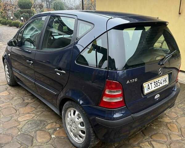 Синий Мерседес А класс, объемом двигателя 1.69 л и пробегом 373 тыс. км за 3650 $, фото 14 на Automoto.ua