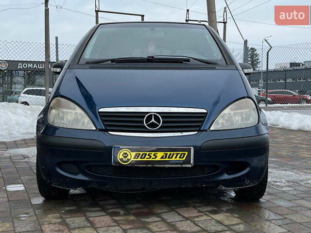 Синий Мерседес А класс, объемом двигателя 1.69 л и пробегом 356 тыс. км за 3900 $, фото 1 на Automoto.ua