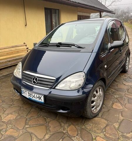 Синий Мерседес А класс, объемом двигателя 1.69 л и пробегом 373 тыс. км за 3300 $, фото 1 на Automoto.ua