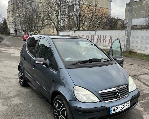 Синій Мерседес А клас, об'ємом двигуна 1.6 л та пробігом 154 тис. км за 3500 $, фото 1 на Automoto.ua