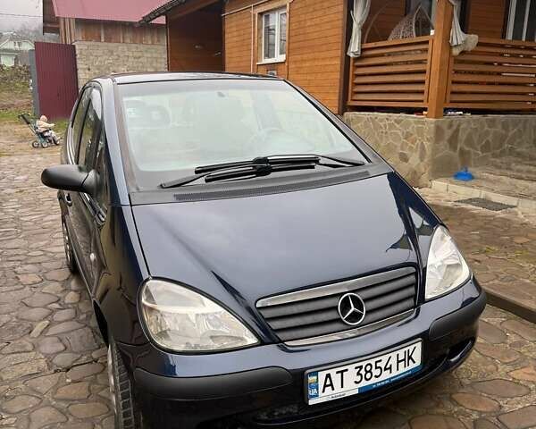 Синий Мерседес А класс, объемом двигателя 1.69 л и пробегом 373 тыс. км за 3650 $, фото 1 на Automoto.ua