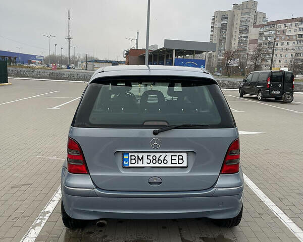 Синий Мерседес А класс, объемом двигателя 1.6 л и пробегом 142 тыс. км за 5200 $, фото 3 на Automoto.ua