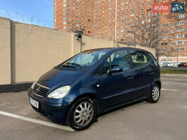 Синий Мерседес А класс, объемом двигателя 1.6 л и пробегом 240 тыс. км за 3700 $, фото 7 на Automoto.ua