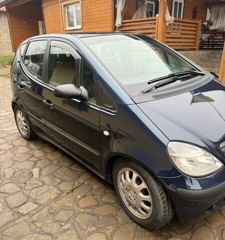 Синий Мерседес А класс, объемом двигателя 1.69 л и пробегом 373 тыс. км за 3300 $, фото 15 на Automoto.ua