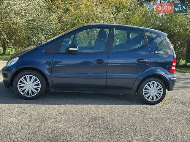 Синий Мерседес А класс, объемом двигателя 1.4 л и пробегом 156 тыс. км за 3600 $, фото 4 на Automoto.ua