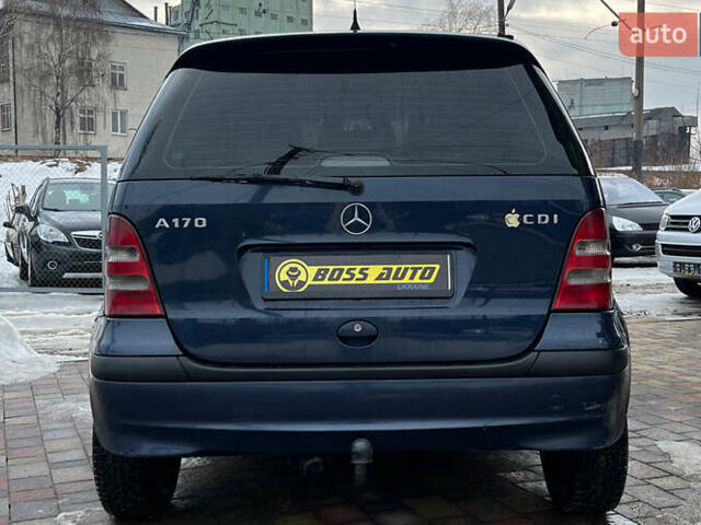 Синий Мерседес А класс, объемом двигателя 1.69 л и пробегом 356 тыс. км за 3900 $, фото 5 на Automoto.ua