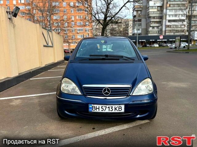 Синій Мерседес А клас, об'ємом двигуна 1.6 л та пробігом 240 тис. км за 3700 $, фото 1 на Automoto.ua