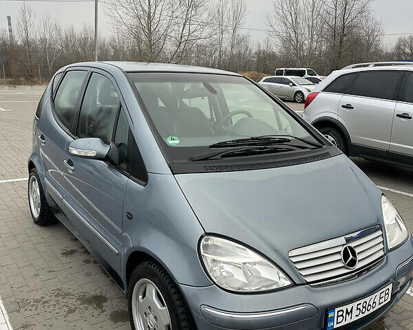 Синій Мерседес А клас, об'ємом двигуна 1.6 л та пробігом 142 тис. км за 5200 $, фото 1 на Automoto.ua