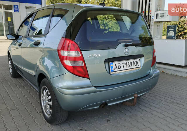 Синий Мерседес А класс, объемом двигателя 1.5 л и пробегом 120 тыс. км за 5500 $, фото 9 на Automoto.ua