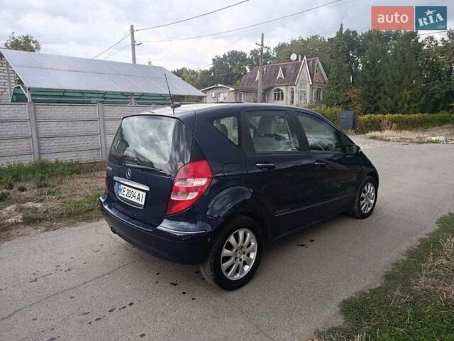 Синий Мерседес А класс, объемом двигателя 2 л и пробегом 160 тыс. км за 3700 $, фото 5 на Automoto.ua