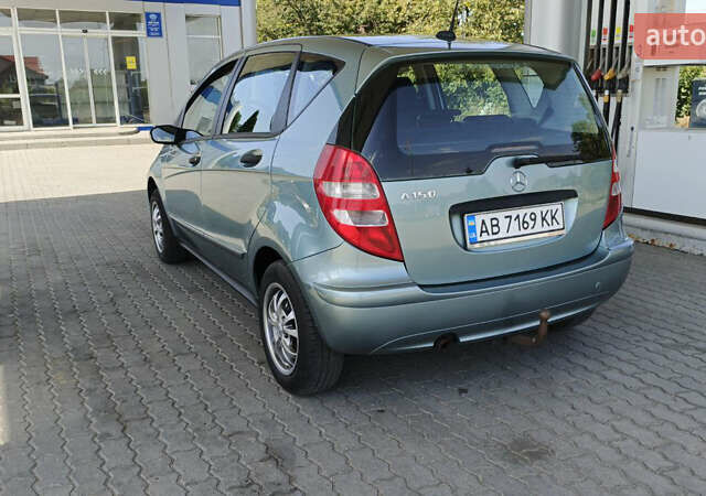 Синий Мерседес А класс, объемом двигателя 1.5 л и пробегом 120 тыс. км за 5500 $, фото 8 на Automoto.ua