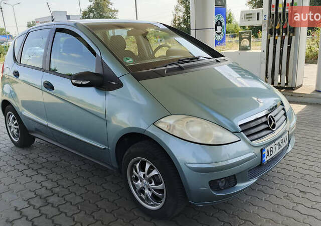 Синий Мерседес А класс, объемом двигателя 1.5 л и пробегом 120 тыс. км за 5500 $, фото 11 на Automoto.ua