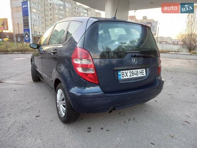 Синий Мерседес А класс, объемом двигателя 1.99 л и пробегом 204 тыс. км за 4300 $, фото 3 на Automoto.ua