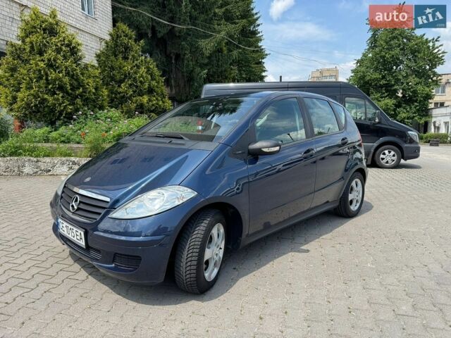 Синий Мерседес А класс, объемом двигателя 1.99 л и пробегом 190 тыс. км за 5700 $, фото 5 на Automoto.ua
