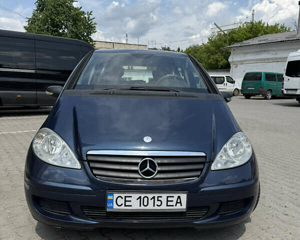 Синий Мерседес А класс, объемом двигателя 2 л и пробегом 174 тыс. км за 6500 $, фото 1 на Automoto.ua