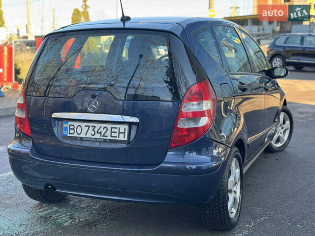 Синий Мерседес А класс, объемом двигателя 1.5 л и пробегом 240 тыс. км за 3699 $, фото 6 на Automoto.ua