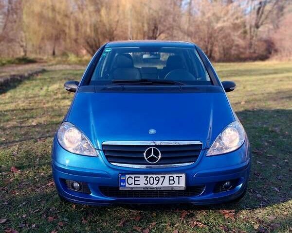 Синий Мерседес А класс, объемом двигателя 2 л и пробегом 208 тыс. км за 5300 $, фото 1 на Automoto.ua