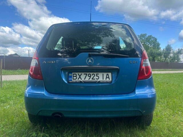 Синий Мерседес А класс, объемом двигателя 2 л и пробегом 290 тыс. км за 4999 $, фото 3 на Automoto.ua
