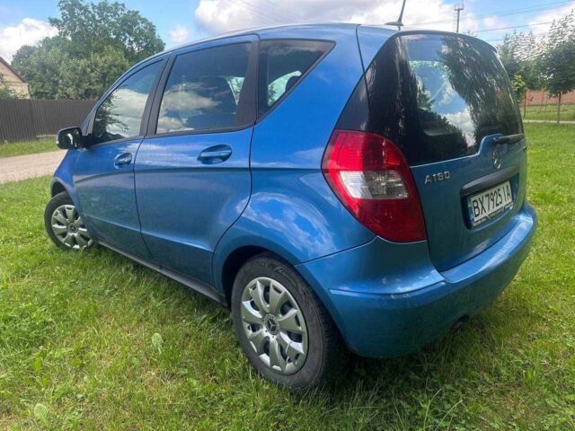 Синий Мерседес А класс, объемом двигателя 2 л и пробегом 290 тыс. км за 4999 $, фото 4 на Automoto.ua