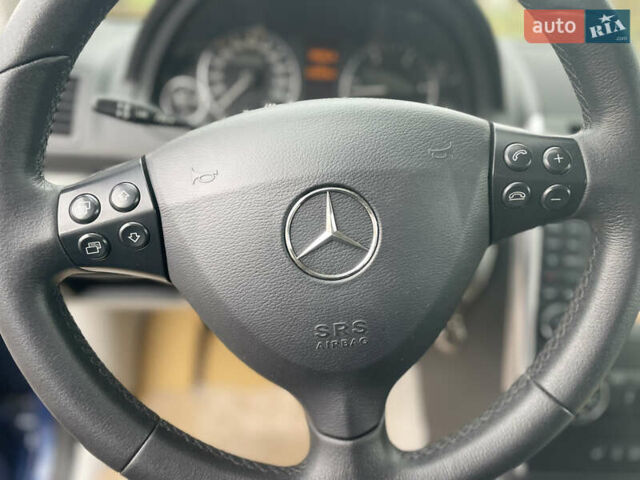 Синий Мерседес А класс, объемом двигателя 1.99 л и пробегом 322 тыс. км за 8000 $, фото 22 на Automoto.ua