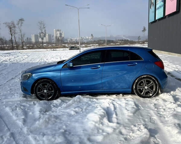 Синий Мерседес А класс, объемом двигателя 1.8 л и пробегом 130 тыс. км за 11550 $, фото 9 на Automoto.ua