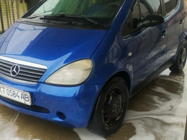 Синий Мерседес А класс, объемом двигателя 1.4 л и пробегом 150 тыс. км за 2500 $, фото 18 на Automoto.ua