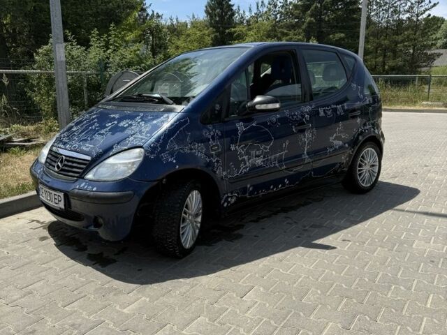Синий Мерседес А класс, объемом двигателя 1.7 л и пробегом 2 тыс. км за 2599 $, фото 3 на Automoto.ua