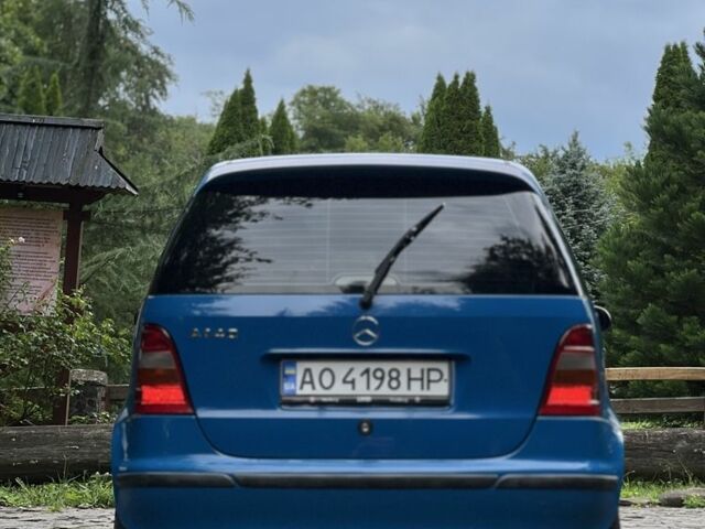 Синій Мерседес А клас, об'ємом двигуна 1.4 л та пробігом 138 тис. км за 3300 $, фото 1 на Automoto.ua