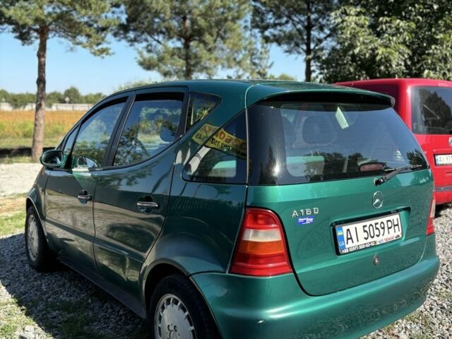 Зелений Мерседес А клас, об'ємом двигуна 1.6 л та пробігом 210 тис. км за 2800 $, фото 1 на Automoto.ua