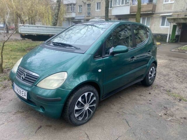 Зелений Мерседес А клас, об'ємом двигуна 1.6 л та пробігом 240 тис. км за 2700 $, фото 1 на Automoto.ua