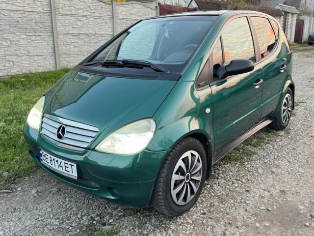 Зеленый Мерседес А класс, объемом двигателя 1.4 л и пробегом 246 тыс. км за 3750 $, фото 15 на Automoto.ua