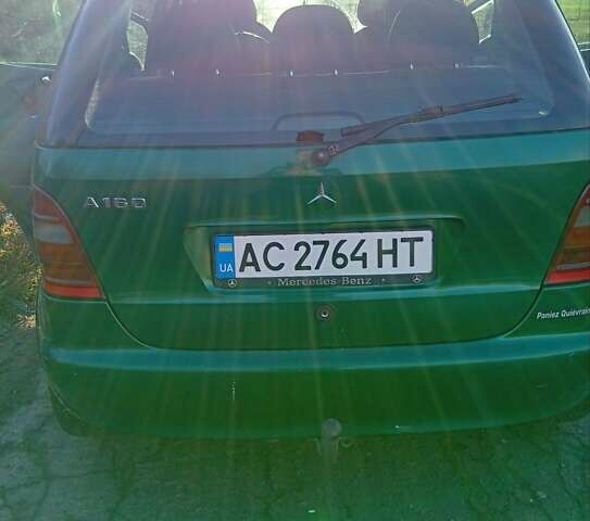 Зелений Мерседес А клас, об'ємом двигуна 1.69 л та пробігом 350 тис. км за 2500 $, фото 1 на Automoto.ua