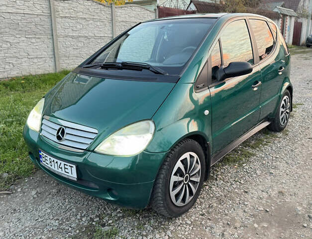 Зеленый Мерседес А класс, объемом двигателя 1.4 л и пробегом 246 тыс. км за 3750 $, фото 17 на Automoto.ua