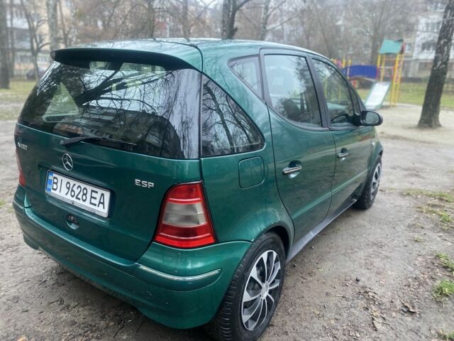 Зелений Мерседес А клас, об'ємом двигуна 1.6 л та пробігом 240 тис. км за 2700 $, фото 2 на Automoto.ua