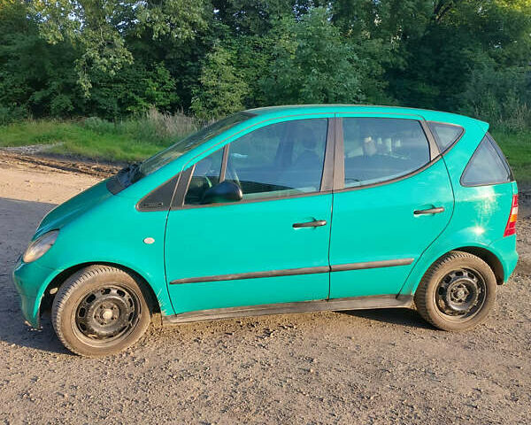 Зелений Мерседес А клас, об'ємом двигуна 1.4 л та пробігом 243 тис. км за 3100 $, фото 1 на Automoto.ua