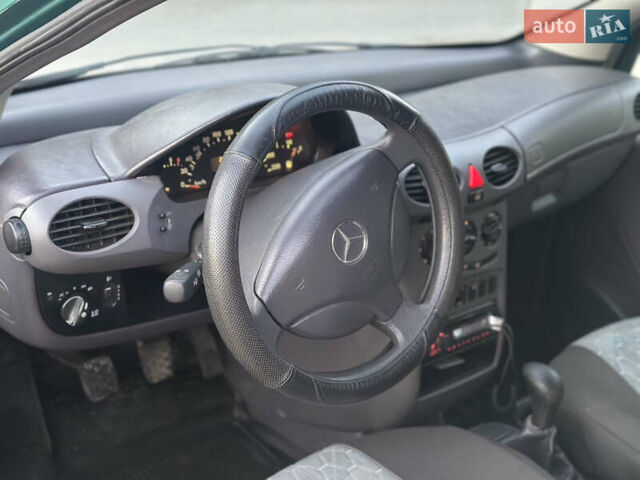 Зеленый Мерседес А класс, объемом двигателя 1.6 л и пробегом 298 тыс. км за 2650 $, фото 8 на Automoto.ua