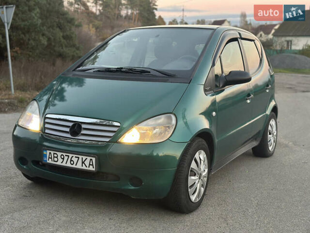 Зеленый Мерседес А класс, объемом двигателя 1.6 л и пробегом 298 тыс. км за 2650 $, фото 6 на Automoto.ua