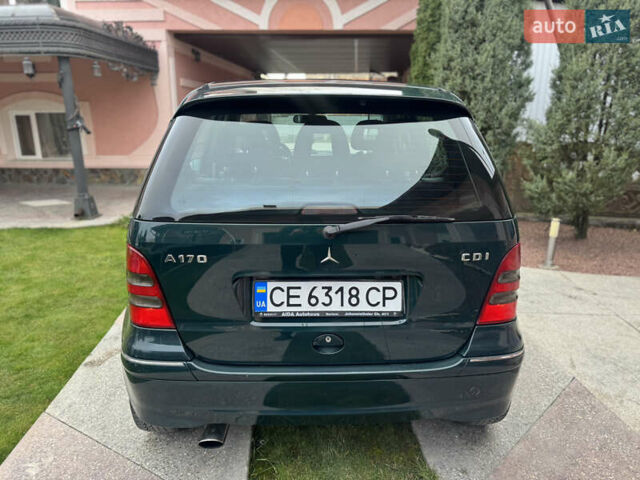 Зеленый Мерседес А класс, объемом двигателя 1.7 л и пробегом 277 тыс. км за 3000 $, фото 7 на Automoto.ua