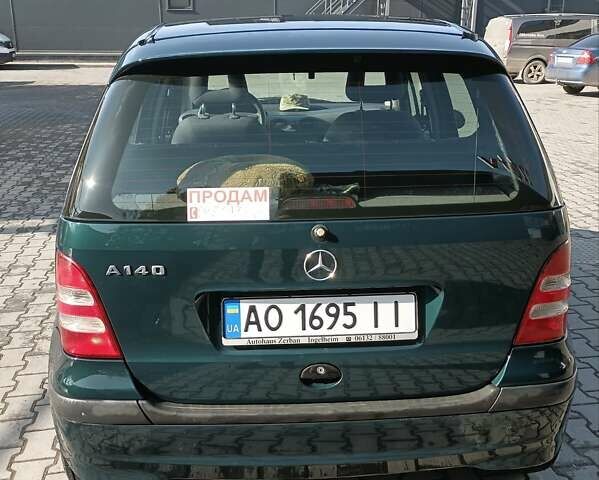 Зеленый Мерседес А класс, объемом двигателя 1.4 л и пробегом 246 тыс. км за 3200 $, фото 6 на Automoto.ua