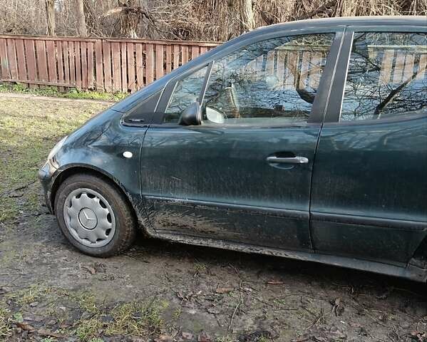 Зеленый Мерседес А класс, объемом двигателя 1.4 л и пробегом 240 тыс. км за 3650 $, фото 5 на Automoto.ua
