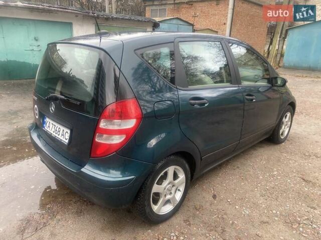 Зеленый Мерседес А класс, объемом двигателя 1.5 л и пробегом 165 тыс. км за 5000 $, фото 2 на Automoto.ua