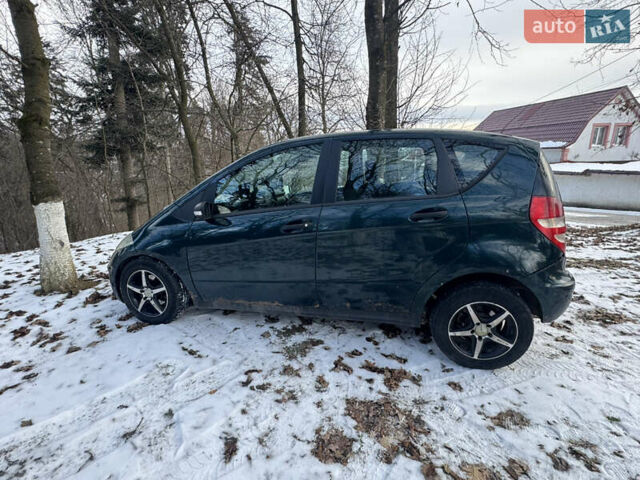 Зеленый Мерседес А класс, объемом двигателя 2 л и пробегом 370 тыс. км за 3150 $, фото 7 на Automoto.ua