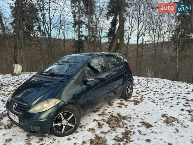 Зеленый Мерседес А класс, объемом двигателя 2 л и пробегом 370 тыс. км за 3150 $, фото 1 на Automoto.ua