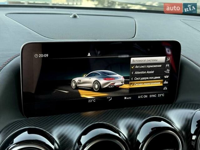 Черный Мерседес AMG GT, объемом двигателя 4 л и пробегом 33 тыс. км за 93500 $, фото 61 на Automoto.ua