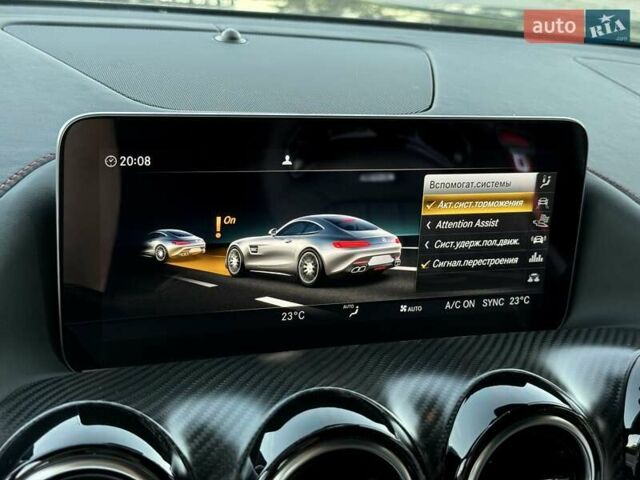 Черный Мерседес AMG GT, объемом двигателя 4 л и пробегом 33 тыс. км за 93500 $, фото 58 на Automoto.ua