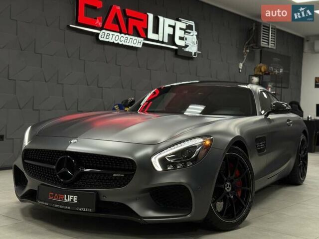 Серый Мерседес AMG GT, объемом двигателя 3.98 л и пробегом 70 тыс. км за 74500 $, фото 6 на Automoto.ua