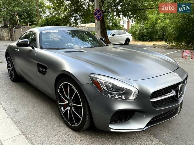 Серый Мерседес AMG GT, объемом двигателя 3.98 л и пробегом 50 тыс. км за 74120 $, фото 4 на Automoto.ua