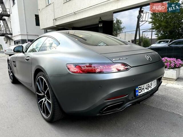 Серый Мерседес AMG GT, объемом двигателя 3.98 л и пробегом 50 тыс. км за 74120 $, фото 1 на Automoto.ua